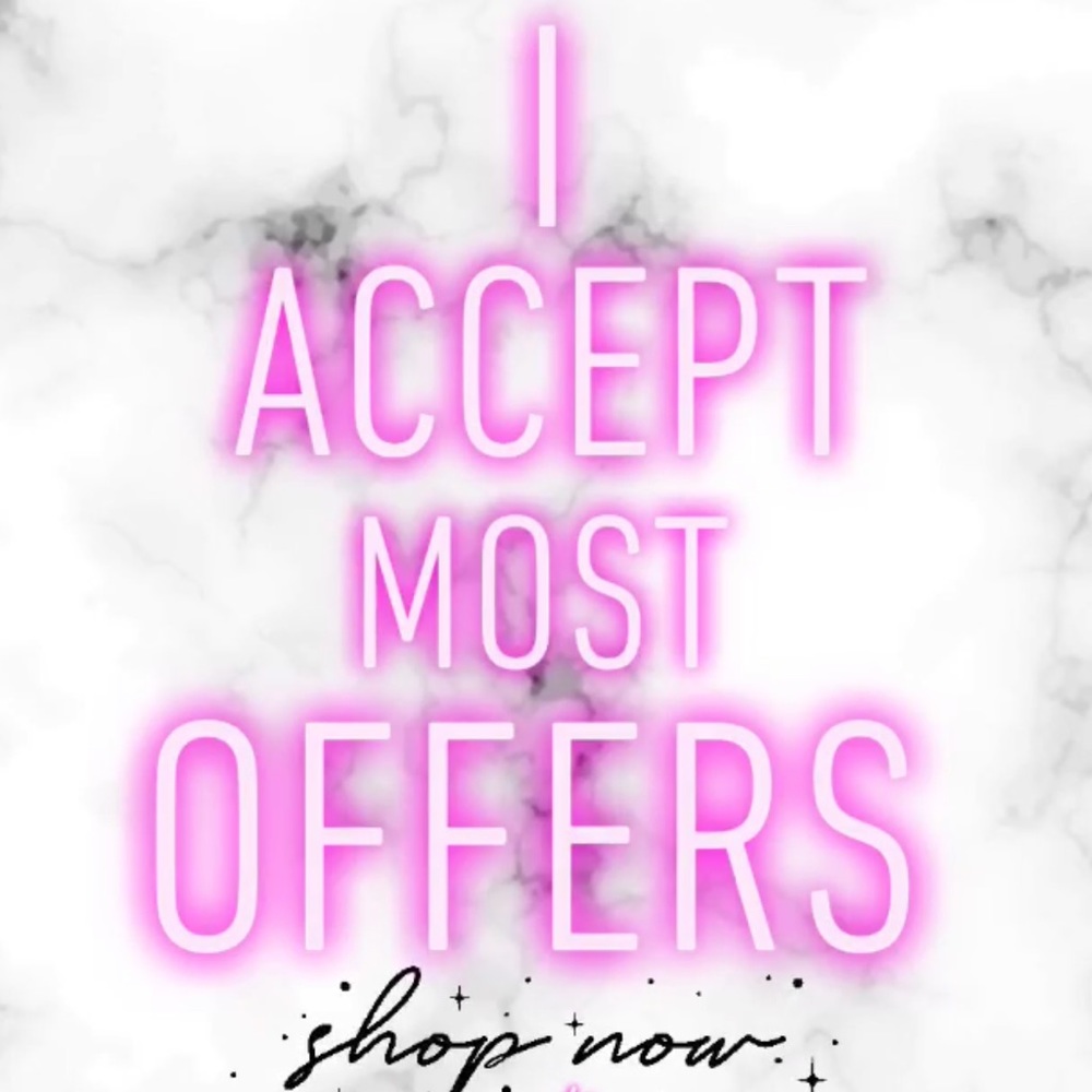 ☑️I ACCEPT MOST OFFERS☑️